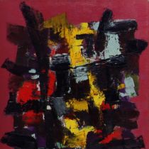 1962 ca. - Luigi Montanarini - Composizione "LM 1" - olio su tela - 97x130 cm.jpg